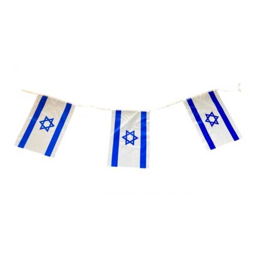 שרשרת בד דגלונים קלאסית - 4 מטר