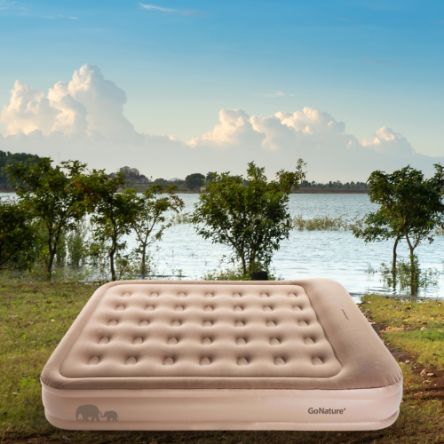 מיטה מתנפחת זוגית עם משאבה פנימית GN QUEEN SIZE AIRBED