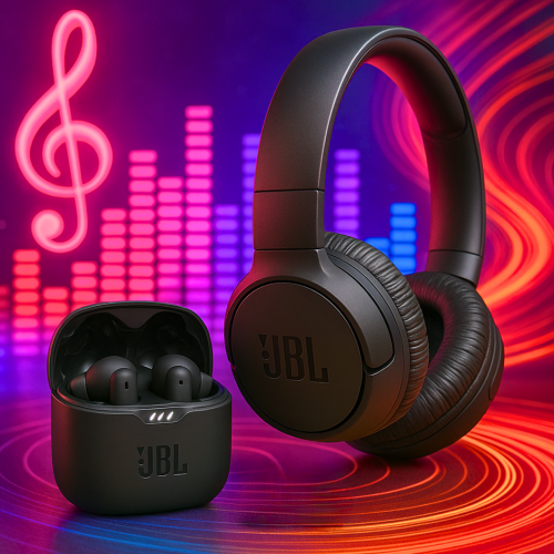 סט אלחוטי לאוהבי מוזיקה הכולל אוזניות IN-EAR ואוזניות קשת
