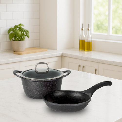 מארז סירים 3 יציקת אלומיניום NON-STICK