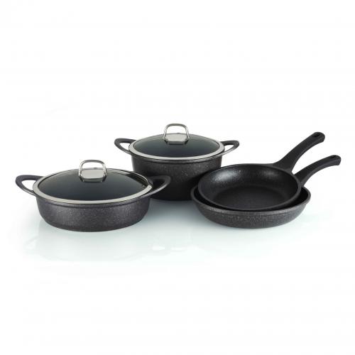 מארז סירים 6 חלקים מיציקת אלומיניום NON-STICK