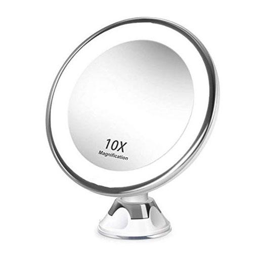 מראה מקצועית מגדילה X10 