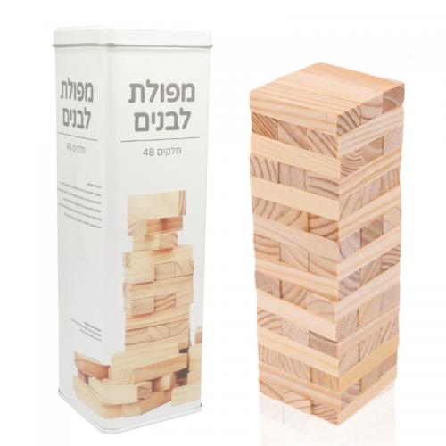 גנגה  משחק קוביות עשוי עץ