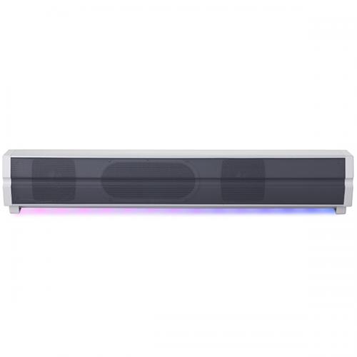 "סאונד בר" רמקול Bluetooth איכותי TWS עם שני רמקולים 2x5W מובנים ותאורת לד מהבהבת