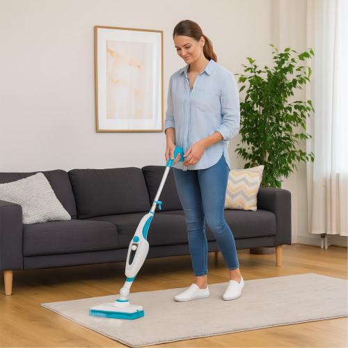 מנקה בקיטור עם אביזרים 1500W