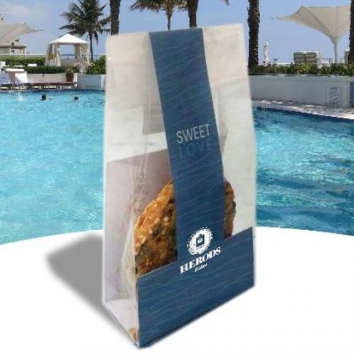 מארז 2 עוגיות גרנולה גדולות בשקית ממותגת