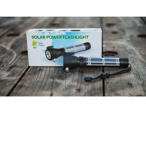 פנס חירום FORCE FLASHLIGHT - פנס מולטי טול לבית / לרכב 