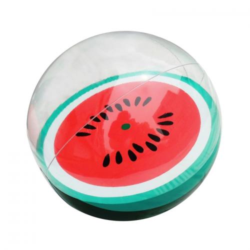  כדור מתנפח (קוטר 30 ס”מ) לים/בריכה בעיצוב אבטיח