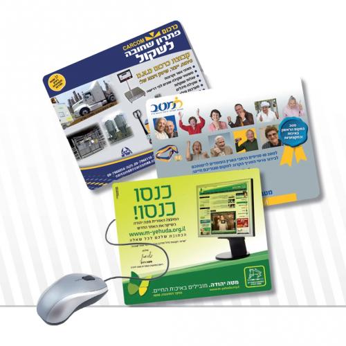 פד לעכבר פינות מעוגלות
