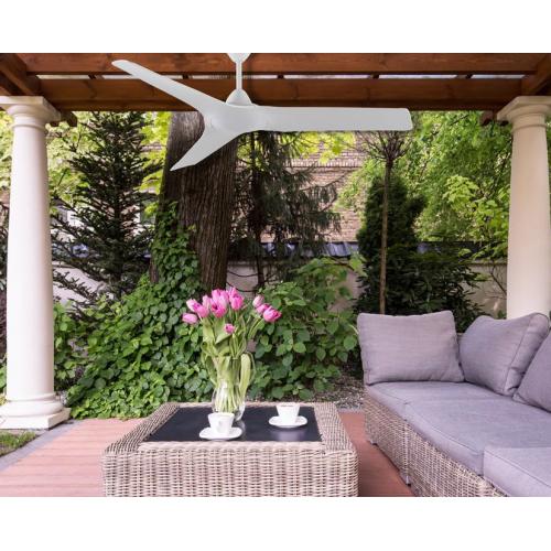 מאוורר תקרה לפרגולה גודל "52  דגם ATLANTIC + שלט מבית סמיקום