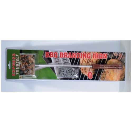 חותמת אישית לצריבה על בשר גריל/BBQ – סט ידית ואותיות להרכבה