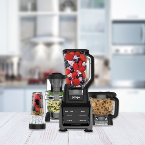 NINJA חכם ורב תכליתי !  4 ב- 1 Intelli-Sense Blender עם מסך טאצ' - יבואן רשמי!