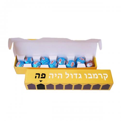 מארז קרמבו בצורת חנוכיה
