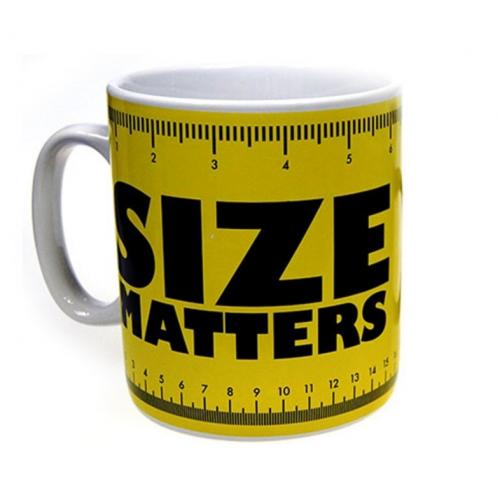 ספל ענק 900 מ”ל – SIZE MATTERS MUG