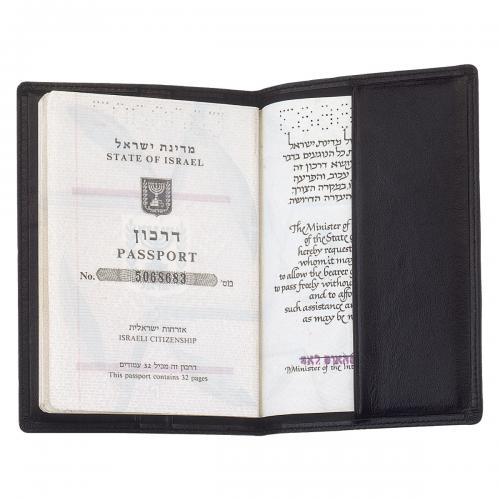נרתיק עור מהודר לפספורט – ונציה